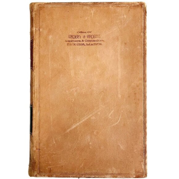 1911 Maine Reports George Smith Cases Argued Law 1st Edition 106 Court SHBS1 - Picture 1 of 4